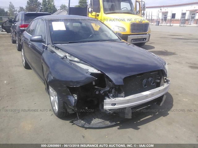 WAUDG74F96N050991 - 2006 AUDI A6 3.2 QUATTRO GRAY photo 6