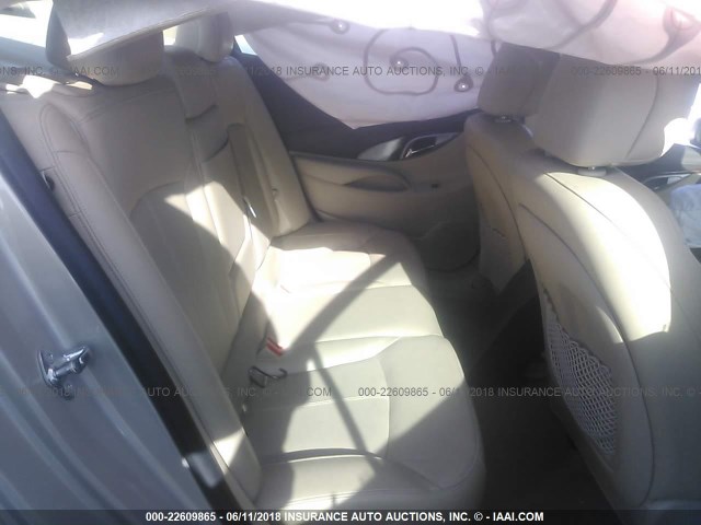 1G4GE5ED0BF313389 - 2011 BUICK LACROSSE CXS GOLD photo 8