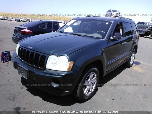 1J4GR48K55C543961 - 2005 JEEP GRAND CHEROKEE LAREDO/COLUMBIA/FREEDOM 黑色 照片 2
