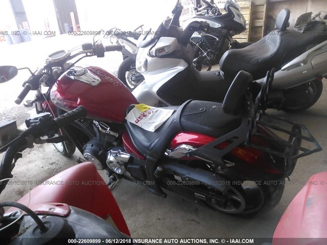 JYAVP33E6CA006454 - 2012 YAMAHA XVS1300 CU RED photo 3