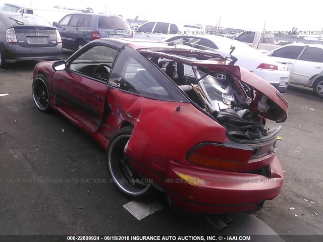 JN1MS36P2PW309822 - 1993 NISSAN 240SX SE RED photo 3