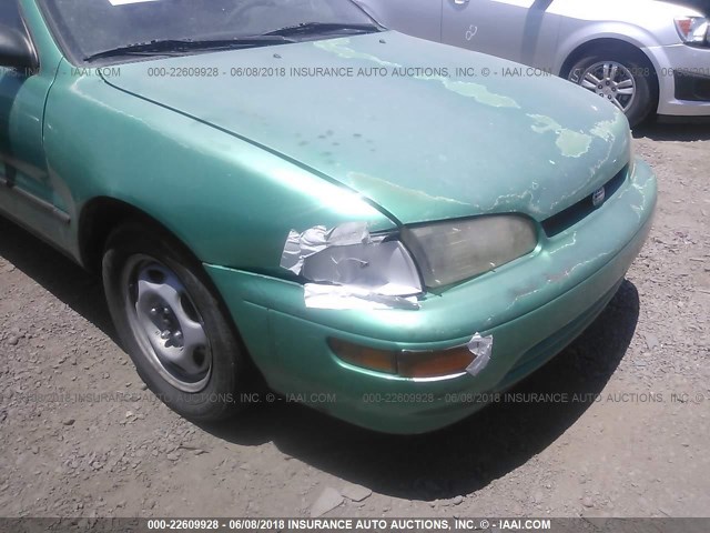 1Y1SK526XSZ023992 - 1995 GEO PRIZM LSI GREEN photo 6