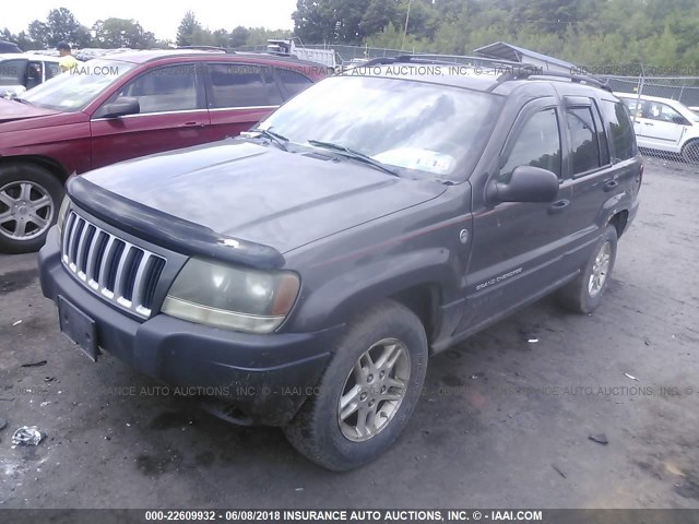1J4GW48S54C376654 - 2004 JEEP GRAND CHEROKEE LAREDO/COLUMBIA/FREEDOM ნაცრისფერი ფოტო 2