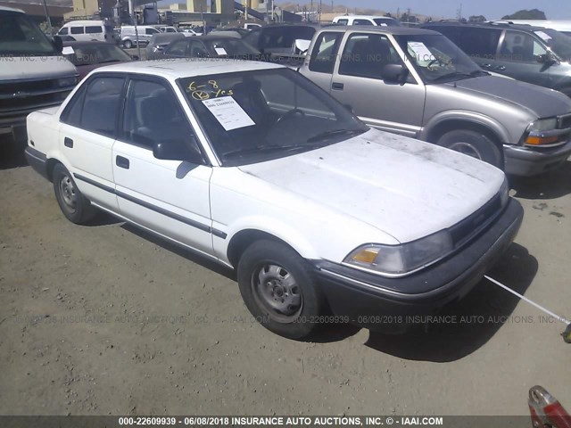 1NXAE93E9KZ066247 - 1989 TOYOTA COROLLA LE WHITE photo 1