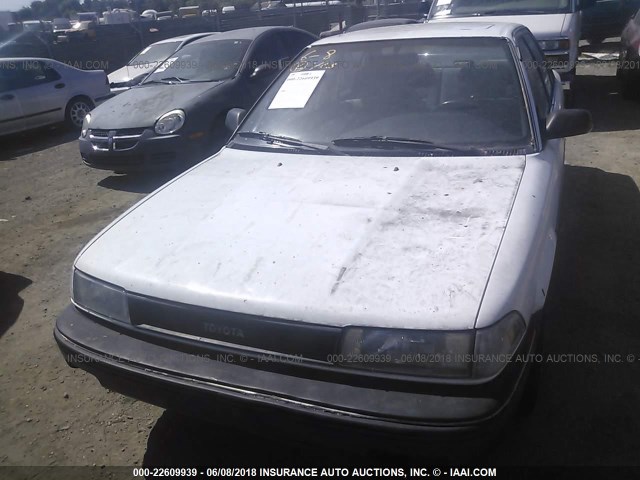 1NXAE93E9KZ066247 - 1989 TOYOTA COROLLA LE 白色 照片 6