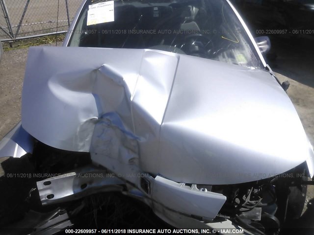 1G8AG54F94Z117177 - 2004 SATURN ION LEVEL 1 SILVER photo 10