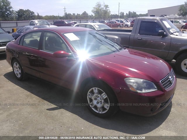 1N4AL11DX5C136277 - 2005 NISSAN ALTIMA S/SL RED photo 1