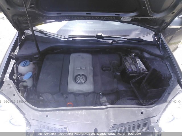 3VWEF71K67M146081 - 2007 VOLKSWAGEN JETTA WOLFSBURG 灰色 照片 10