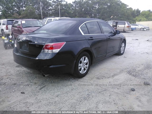 1HGCP26448A132426 - 2008 HONDA ACCORD LXP BLACK photo 4