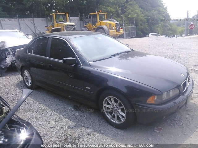 WBADT43493G028029 - 2003 BMW 525 I AUTOMATIC BLACK photo 1