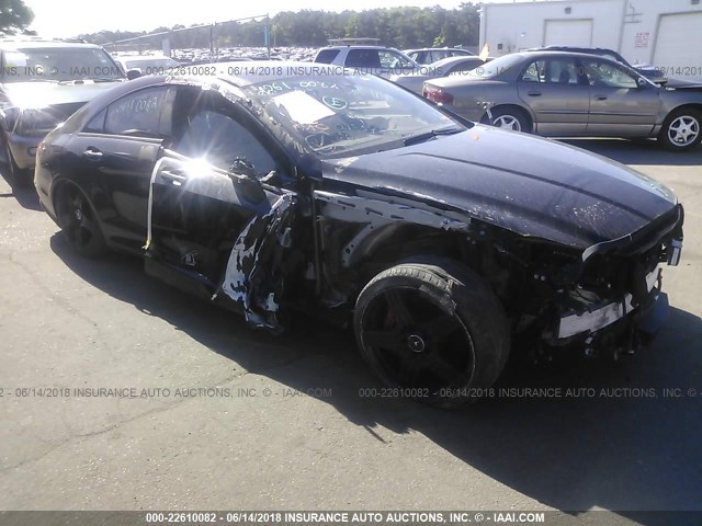 WDDLJ7EB6CA032825 - 2012 MERCEDES-BENZ CLS 63 AMG BLACK photo 1