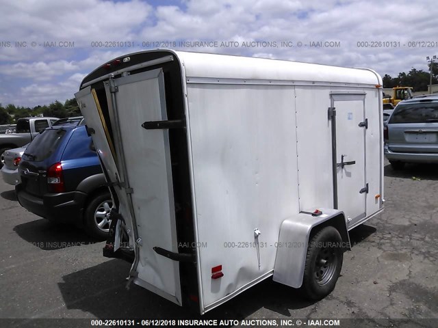 4U01C10135A021990 - 2005 CARGO TRAILER WHITE photo 4