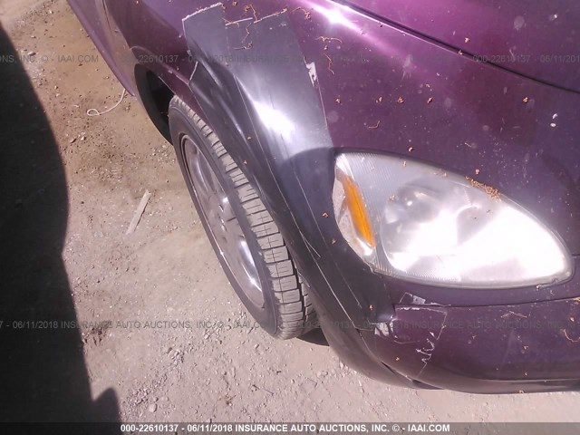 3C8FY68B23T571894 - 2003 CHRYSLER PT CRUISER LIMITED PURPLE photo 6