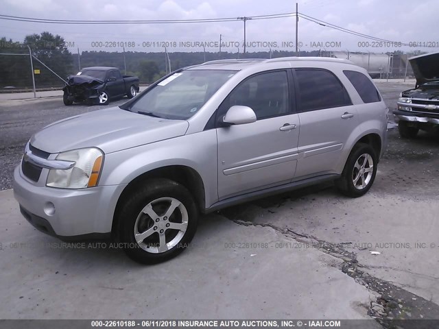 2CNDL73F376061549 - 2007 CHEVROLET EQUINOX LT ვერცხლისფერი ფოტო 2