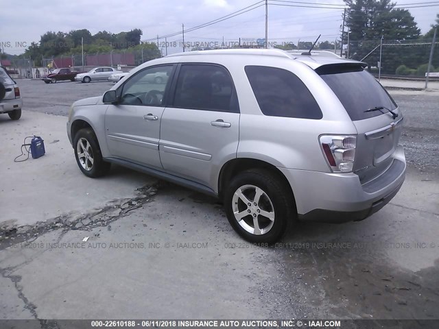 2CNDL73F376061549 - 2007 CHEVROLET EQUINOX LT ვერცხლისფერი ფოტო 3