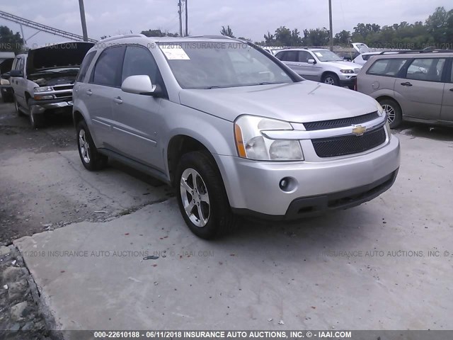 2CNDL73F376061549 - 2007 CHEVROLET EQUINOX LT ვერცხლისფერი ფოტო 6