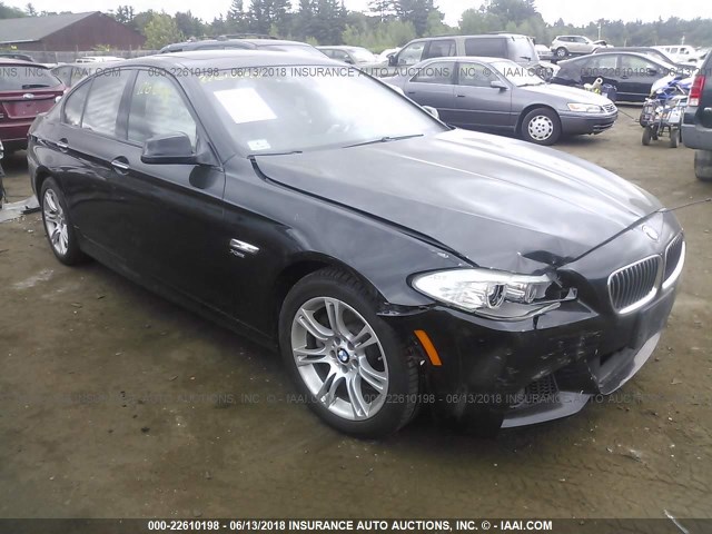 WBAXH5C51CDW04873 - 2012 BMW 528 XI BLACK photo 1