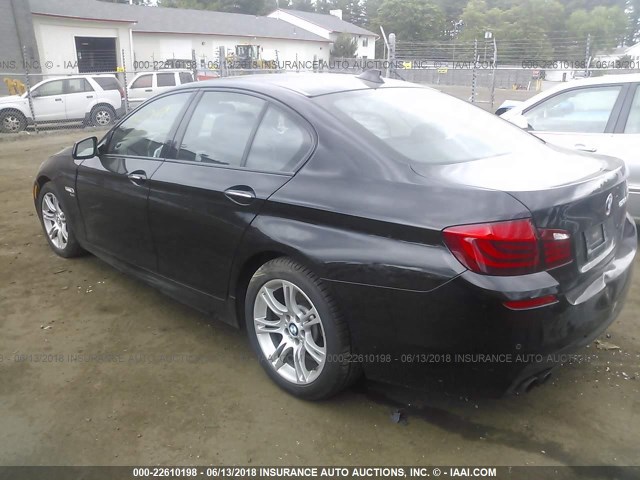 WBAXH5C51CDW04873 - 2012 BMW 528 XI BLACK photo 3