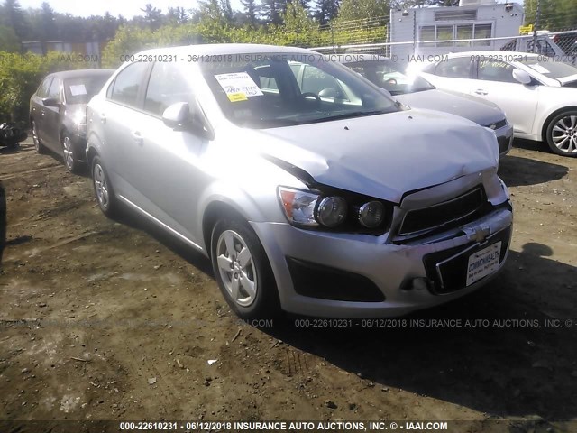 1G1JA5SH1E4244170 - 2014 CHEVROLET SONIC LS 银色 照片 1