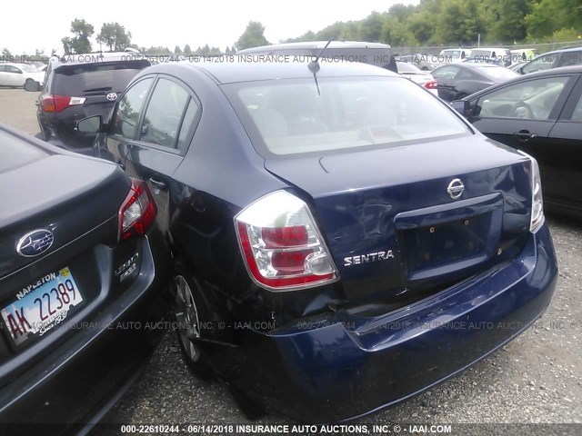 3N1AB61E68L746627 - 2008 NISSAN SENTRA 2.0/2.0S/2.0SL BLUE photo 3