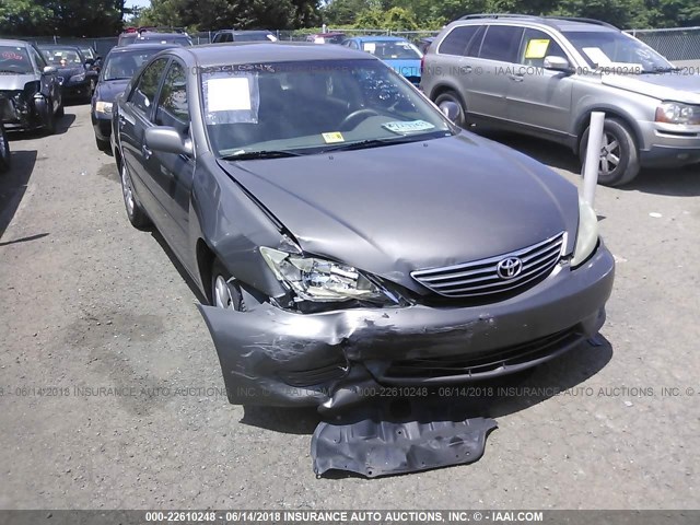 4T1BE30K05U984713 - 2005 TOYOTA CAMRY LE/XLE/SE GRAY photo 6
