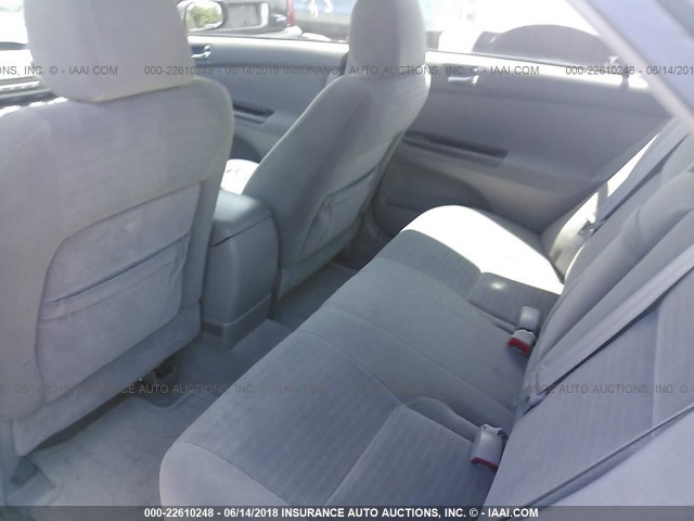 4T1BE30K05U984713 - 2005 TOYOTA CAMRY LE/XLE/SE GRAY photo 8