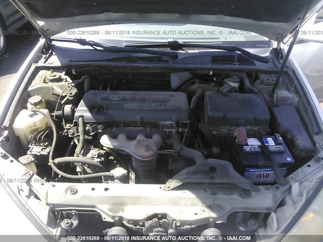 4T1BE32K56U737816 - 2006 TOYOTA CAMRY LE/XLE/SE ვერცხლისფერი ფოტო 10