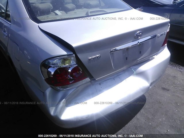 4T1BE32K56U737816 - 2006 TOYOTA CAMRY LE/XLE/SE SILVER photo 6