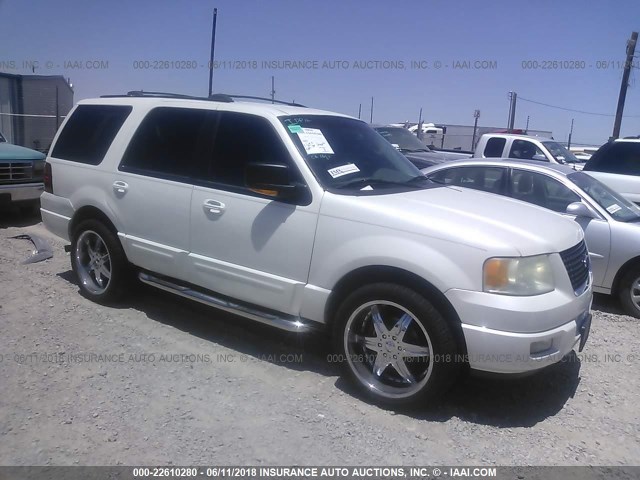 1FMPU16L44LB63065 - 2004 FORD EXPEDITION XLT WHITE photo 1