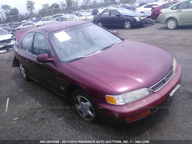 1HGCD5638TA265703 - 1996 HONDA ACCORD LX/EX RED photo 1