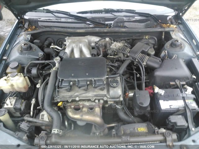 4T1BF22K11U962816 - 2001 TOYOTA CAMRY LE/XLE 蓝色 照片 10