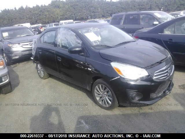 ML32F3FJ0JHF11323 - 2018 MITSUBISHI MIRAGE G4 ES შავი ფოტო 1