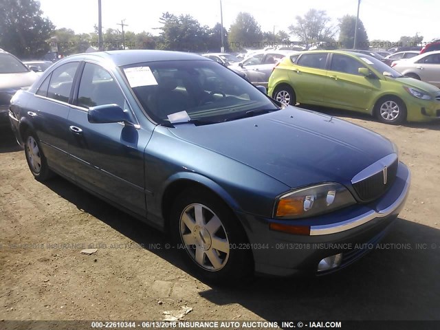 1LNHM87A52Y672835 - 2002 LINCOLN LS Mavi foto 1