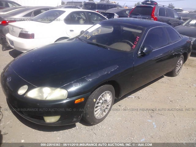 JT8JZ31CXN0009248 - 1992 LEXUS SC 300 GREEN photo 2