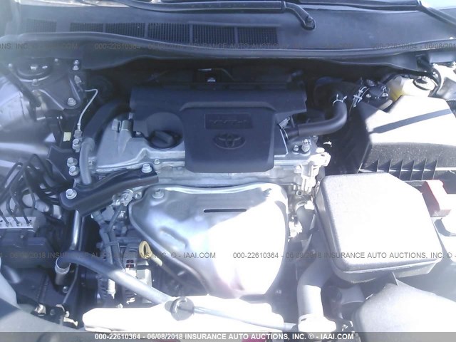 4T1BF1FK6GU175776 - 2016 TOYOTA CAMRY LE/XLE/SE/XSE 灰色 照片 10