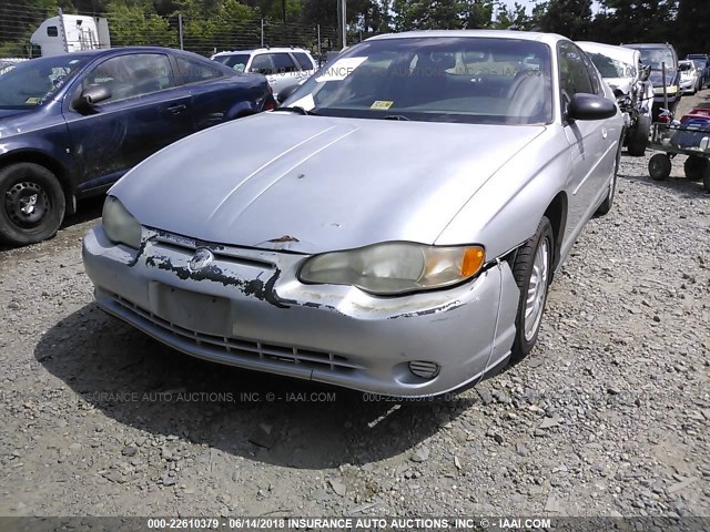 2G1WW15E419218333 - 2001 CHEVROLET MONTE CARLO LS 银色 照片 6