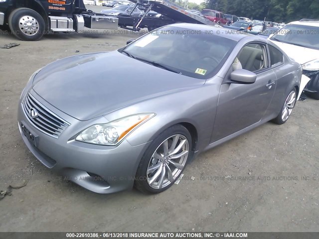 JNKCV64E48M100919 - 2008 INFINITI G37 JOURNEY/SPORT GRAY photo 2