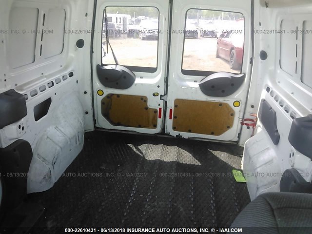 NM0LS6AN1AT003894 - 2010 FORD TRANSIT CONNECT XL WHITE photo 8