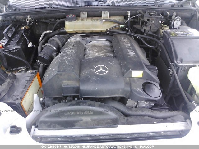 4JGAB72E6XA096166 - 1999 MERCEDES-BENZ ML 430 Silber Foto 10