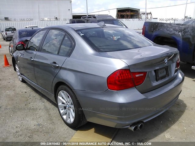 WBAPK5C58BF127525 - 2011 BMW 328 XI SULEV GRAY photo 3