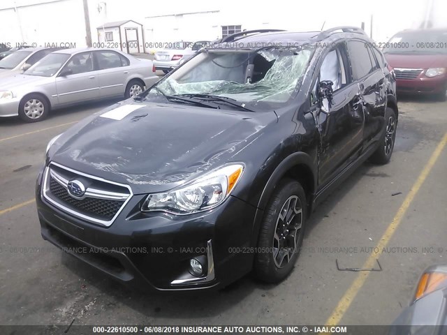 JF2GPABC4HH241646 - 2017 SUBARU CROSSTREK PREMIUM GRAY photo 2