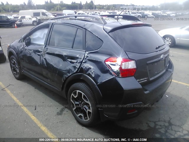 JF2GPABC4HH241646 - 2017 SUBARU CROSSTREK PREMIUM GRAY photo 3