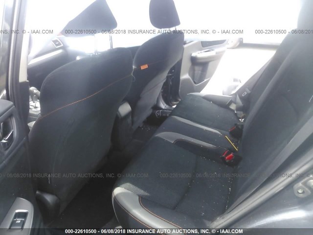 JF2GPABC4HH241646 - 2017 SUBARU CROSSTREK ნაცრისფერი ფოტო 8