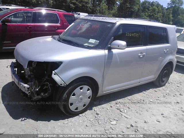 JTLZE4FE7CJ015228 - 2012 TOYOTA SCION XB Silber Foto 2