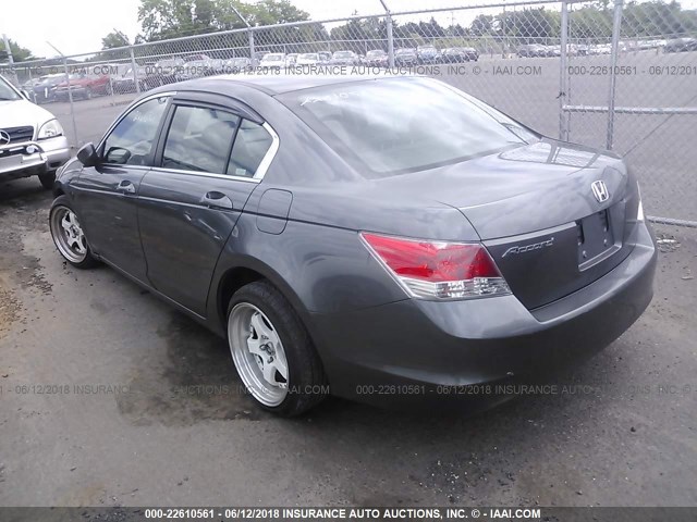 1HGCP26489A105456 - 2009 HONDA ACCORD LXP GRAY photo 3