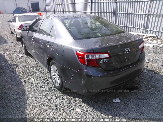 4T4BF1FK1CR178892 - 2012 TOYOTA CAMRY SE/LE/XLE 灰色 照片 3