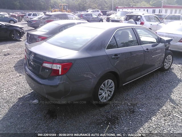 4T4BF1FK1CR178892 - 2012 TOYOTA CAMRY SE/LE/XLE 灰色 照片 4