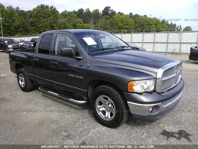 3D7HA18N62G115518 - 2002 DODGE RAM 1500 GRAY photo 1