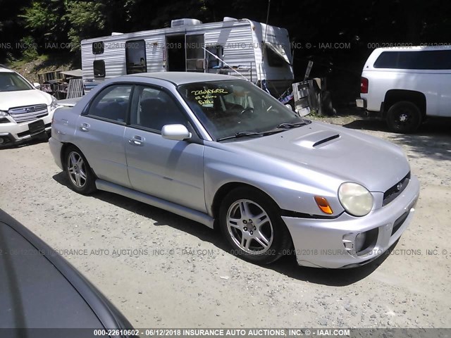 JF1GD29622G504054 - 2002 SUBARU IMPREZA WRX SILVER photo 1