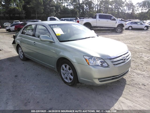 4T1BK36B17U236684 - 2007 TOYOTA AVALON XL/XLS/TOURING/LIMITED GREEN photo 1